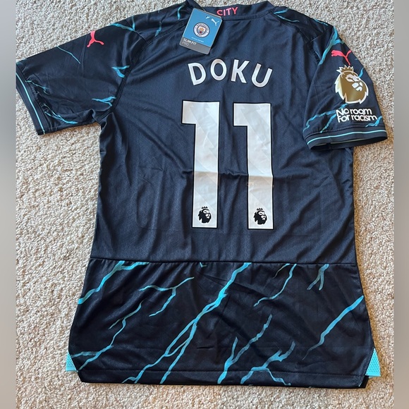Doku Manchester City Third Jersey 23/24 - Picture 1 of 5